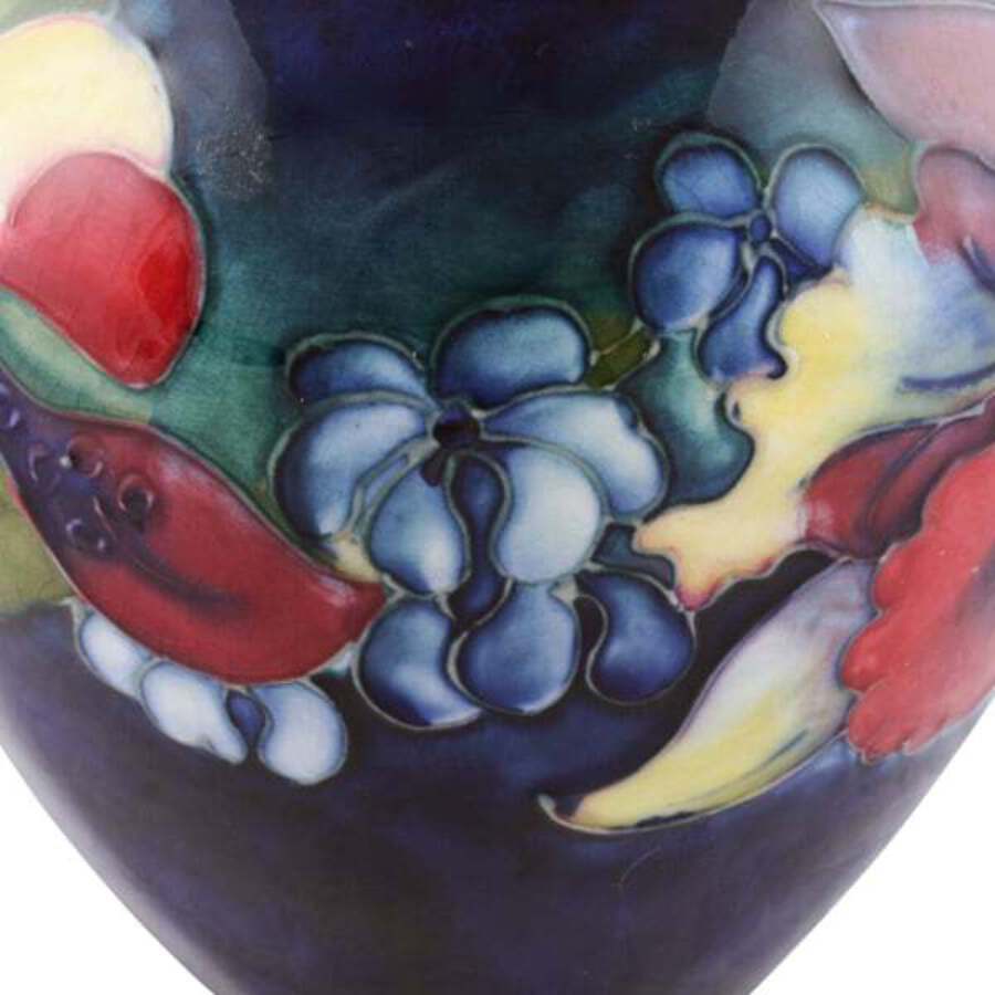 Antique Walter Moorcroft Orchid Vase 