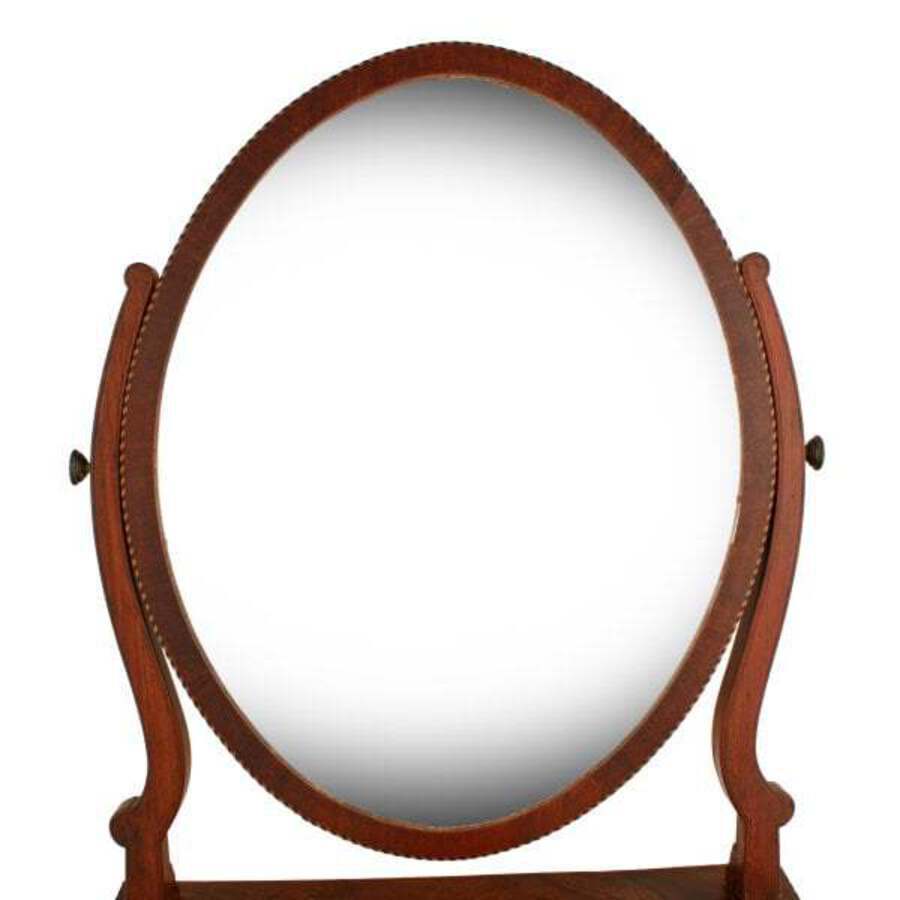 Antique 18th Century Georgian Dressing Mirror 