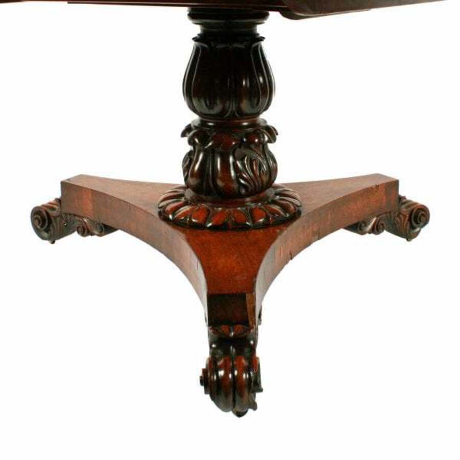 Antique George IV Rosewood Centre Table 