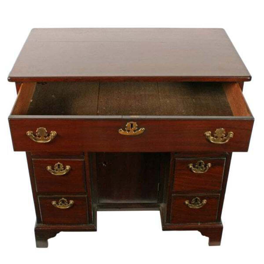 Antique George II Lady's Kneehole Dressing Table 
