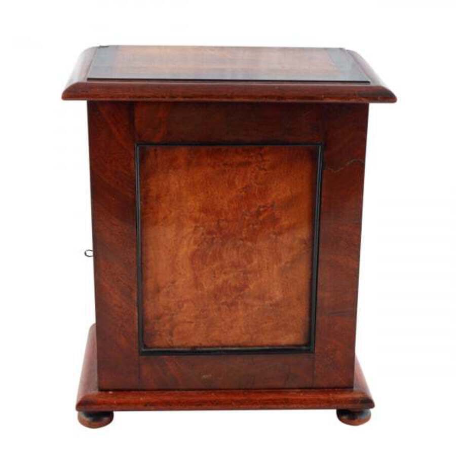 Antique Mahogany & Maple Table Cabinet 