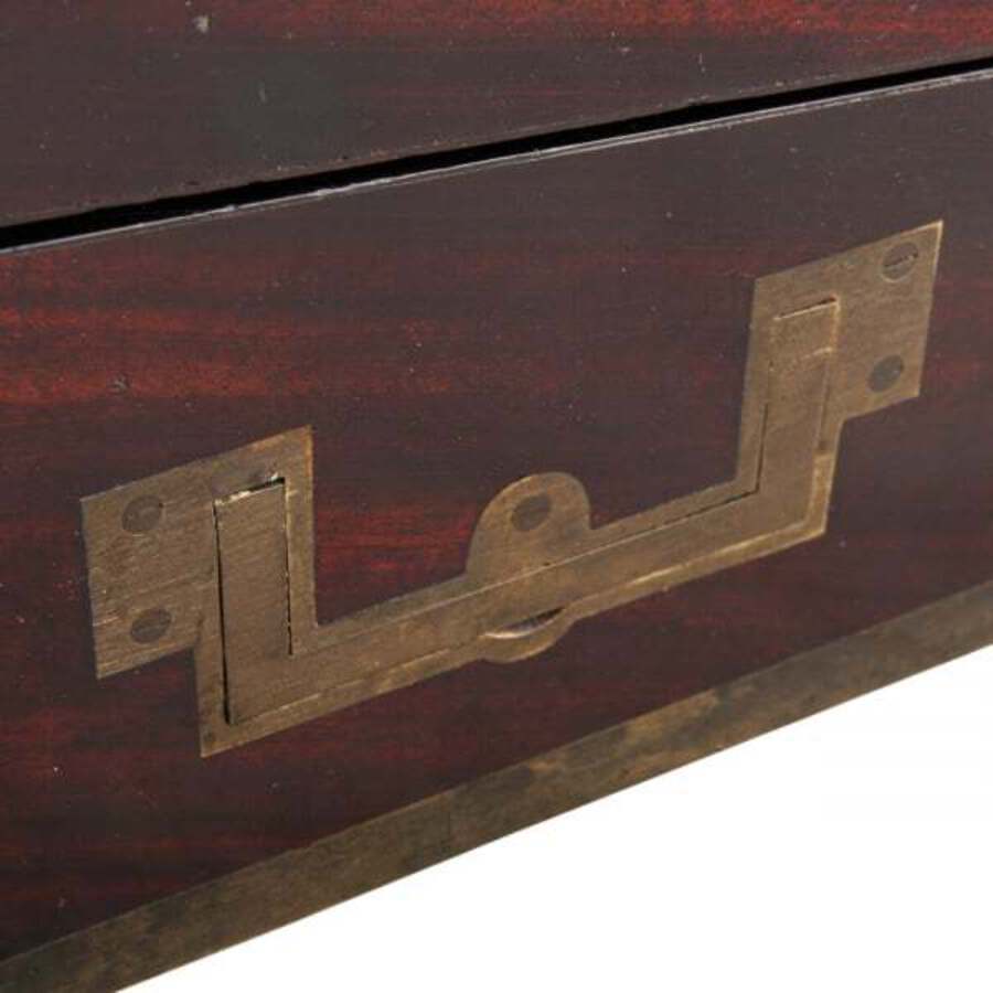 Antique Georgian Mahogany Box Desk 