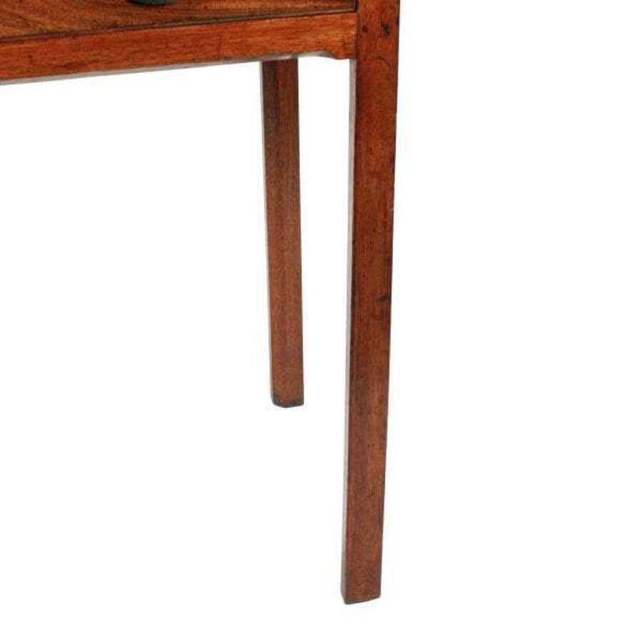 Antique Small 18th Century Two Drawer Table 
