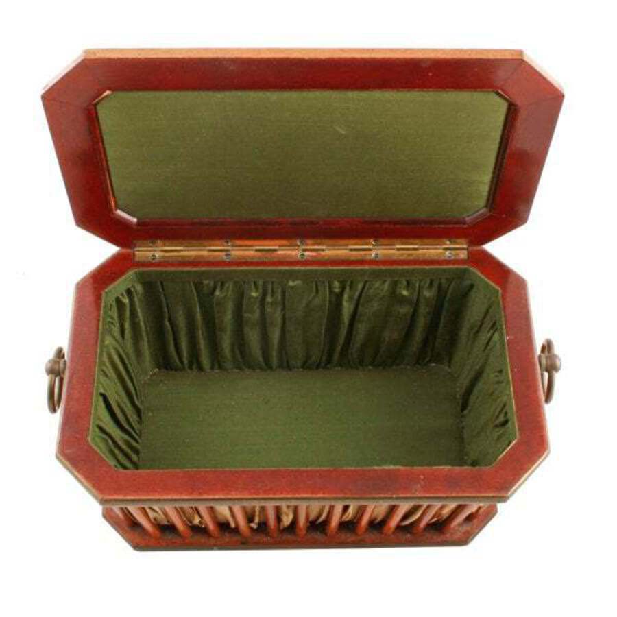 Antique Early 20th Century Sewing Box 