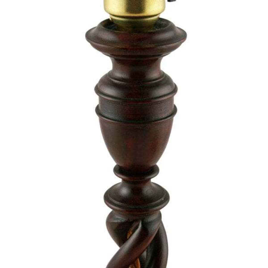 Antique Victorian Candlestick Table Lamp 