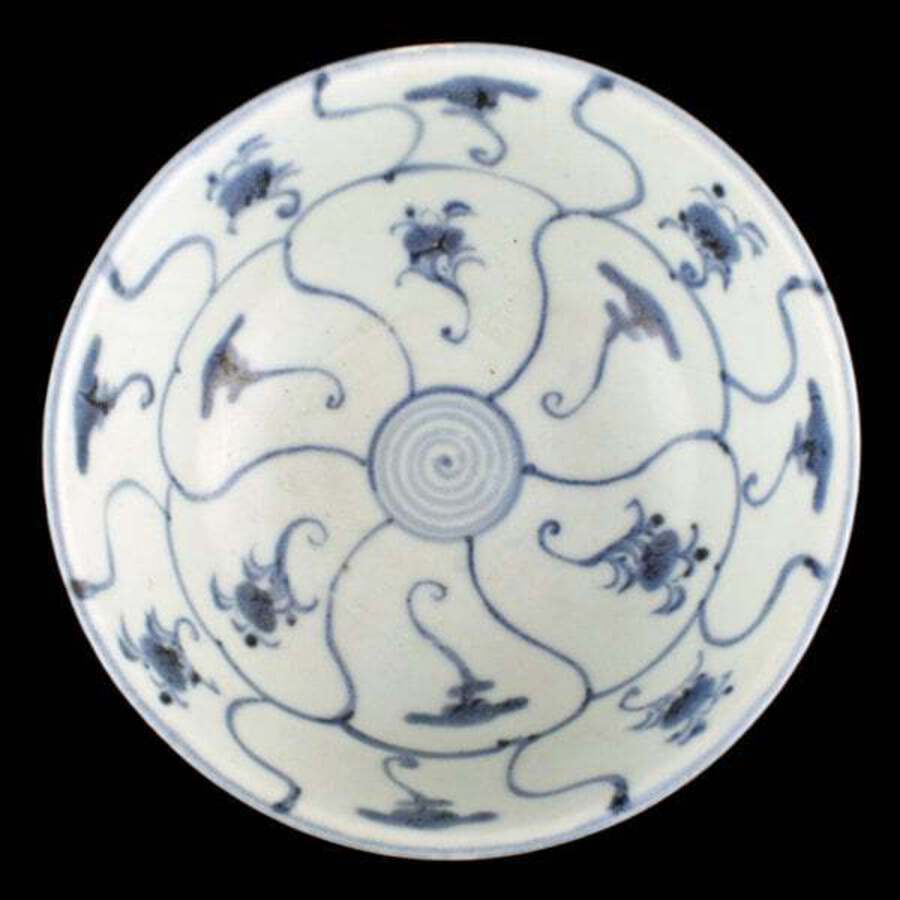 Antique Chinese Tek Sing Cargo Rice Bowl 
