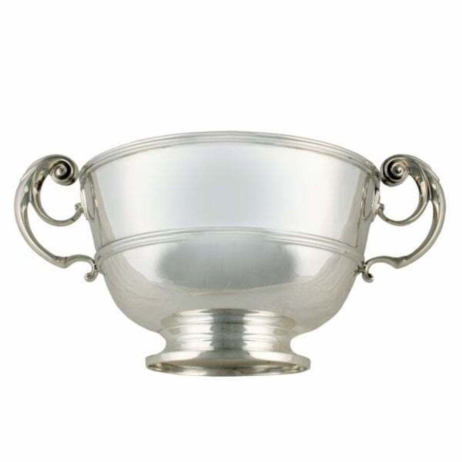 Antique Edwardian Sterling Silver Bowl 