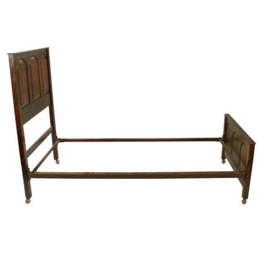 Antique Pair of Single Beds by Maple & Co 