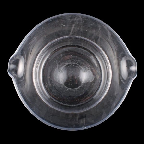 Antique Georgian Glass Cream Separator 