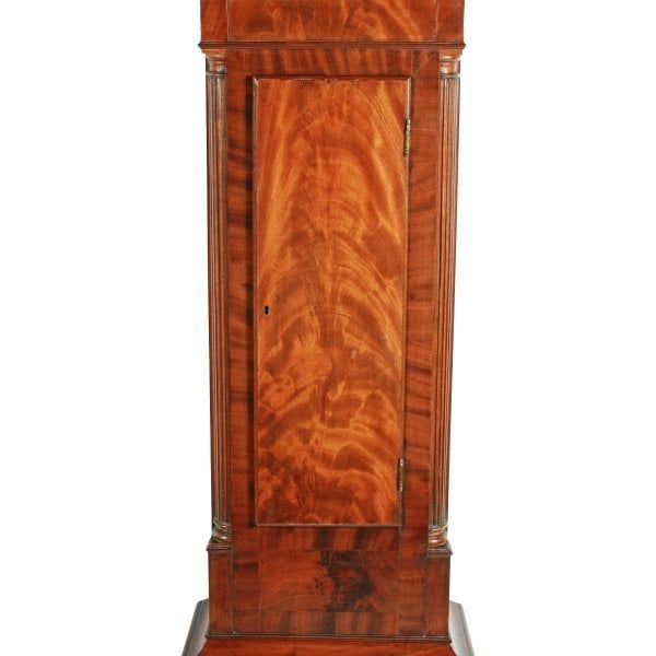 Antique Georgian Brass Dial Grandfather Clock 