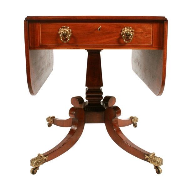 Antique Georgian Rosewood Pembroke Table 