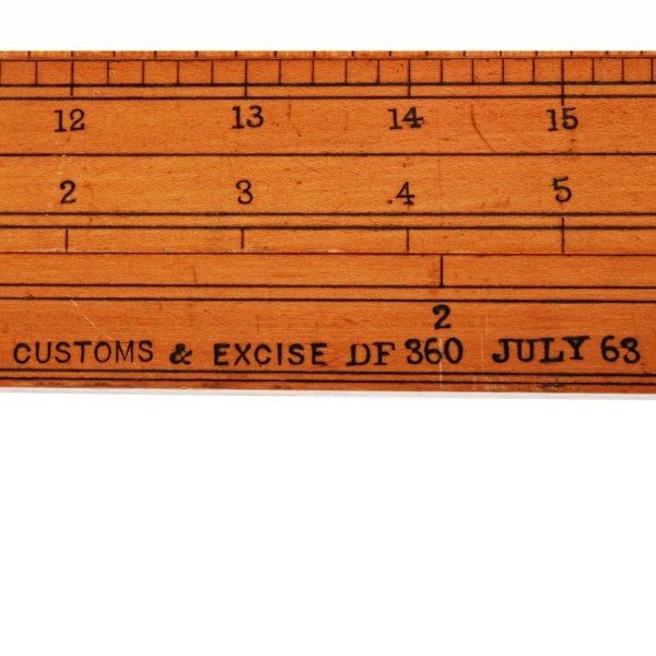 Antique Customs Officer's Barrel Measure 