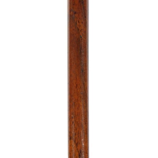 Antique Edwardian Mahogany Walking Cane 
