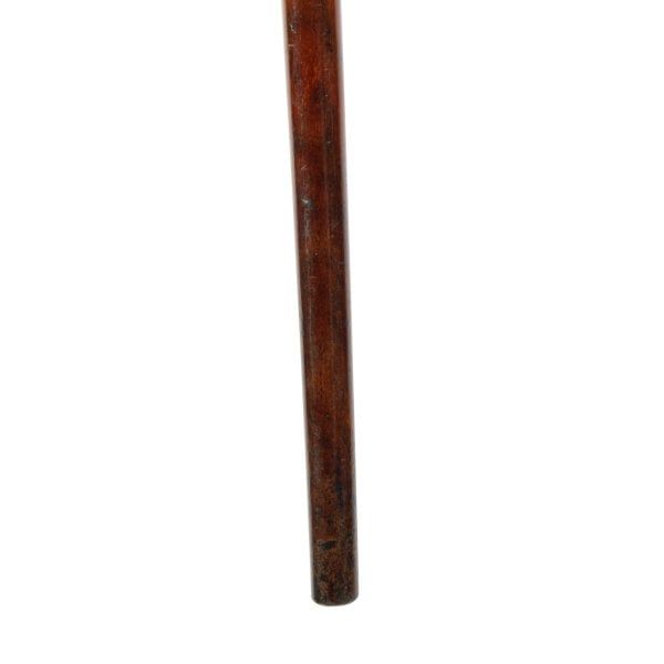 Antique Edwardian Mahogany Walking Cane 