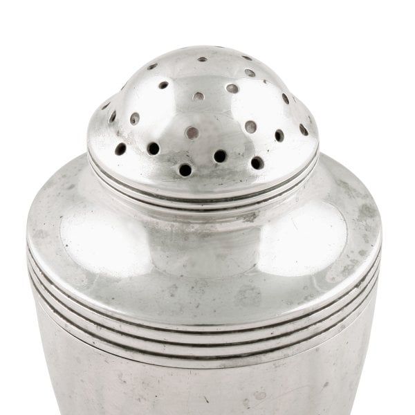 Antique Victorian Sterling Silver Pepper Pot 