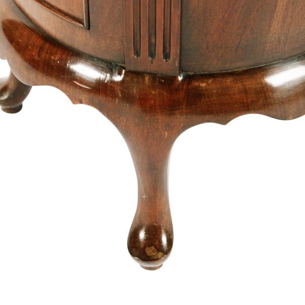 Antique 19th Century Dutch Mahogany Kettle Stand 