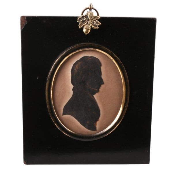 Antique Early 19th Century Silhouette 
