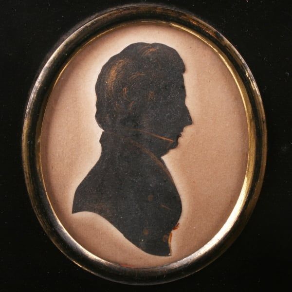 Antique Early 19th Century Silhouette 