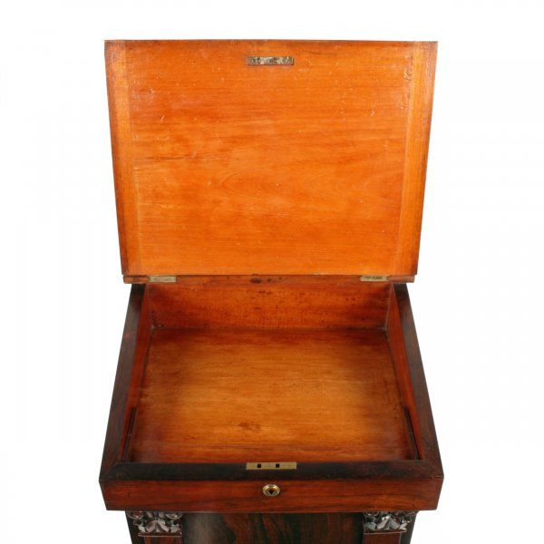 Antique George IV Rosewood Davenport Desk 