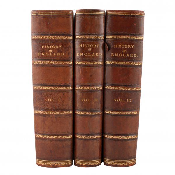 Antique Three volumes of 'The History of England' 