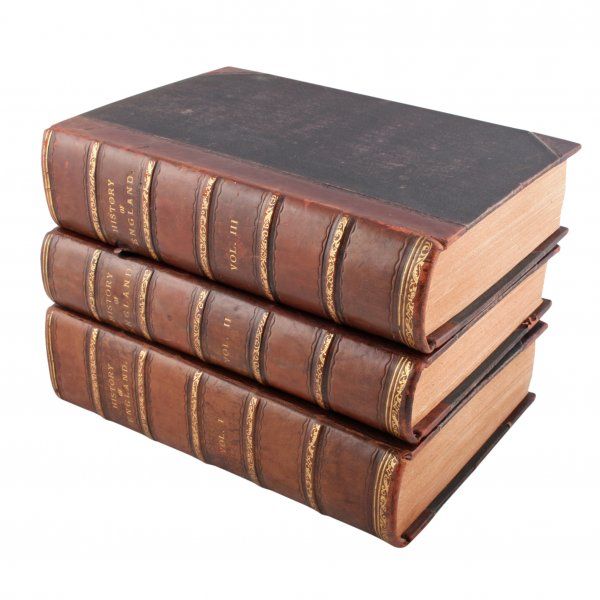 Antique Three volumes of 'The History of England' 