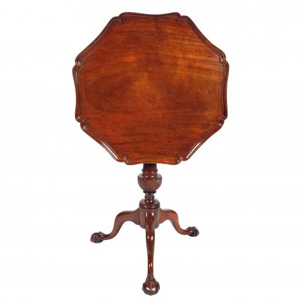 Antique Georgian Style Shaped Top Table 