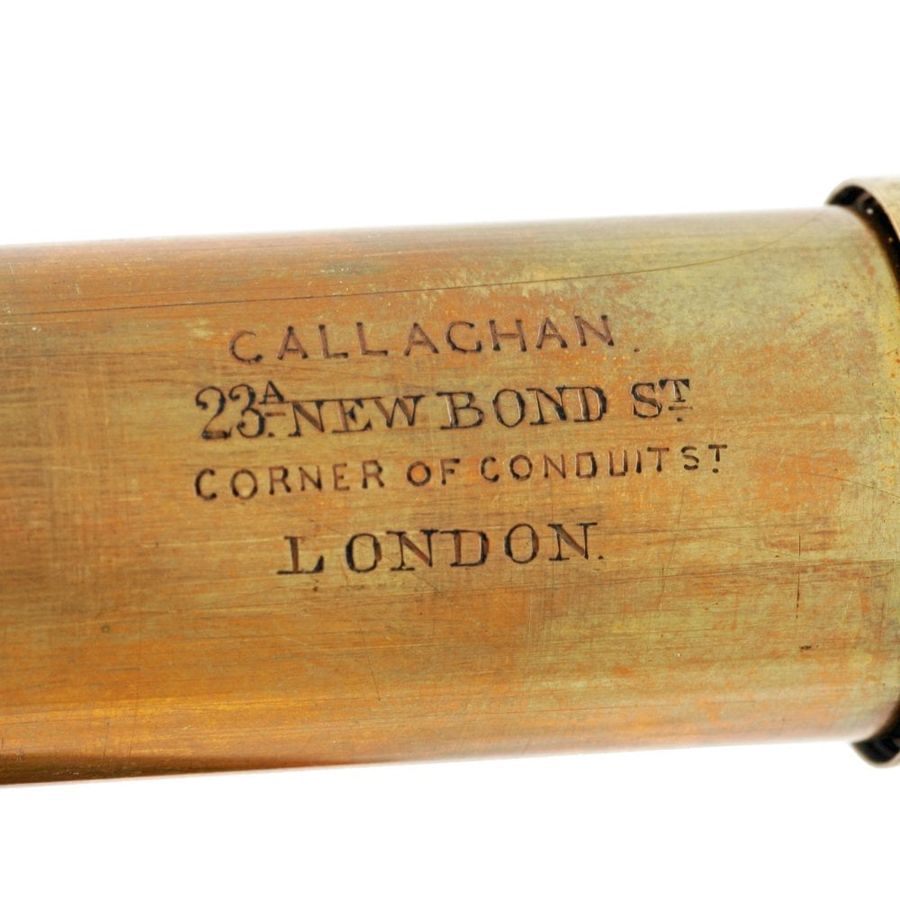 Antique Victorian Telescope by William Callaghan 