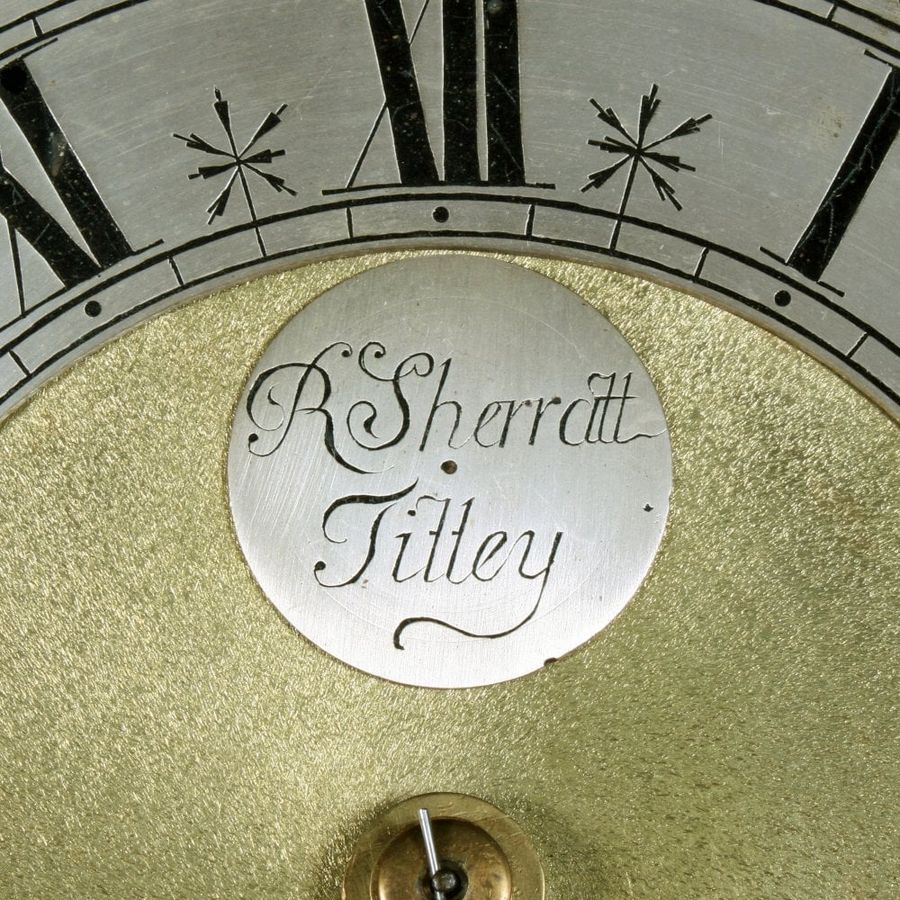 Antique 18th Century Oak Cased Grandfather Clock 