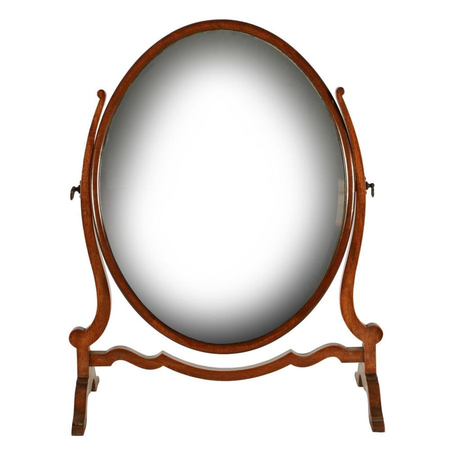 Antique Georgian Style Swing Dressing Mirror 