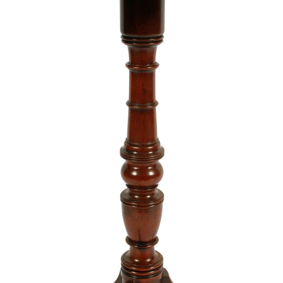 Antique Georgian Mahogany Lamp Table 