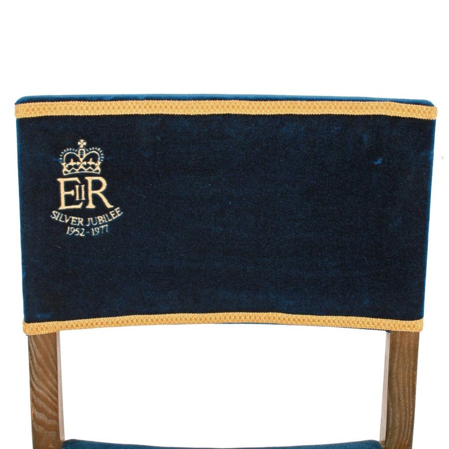 Antique Elizabeth II Silver Jubilee Chair 