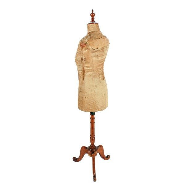 Antique Victorian Tailor's Dummy or Mannequin 