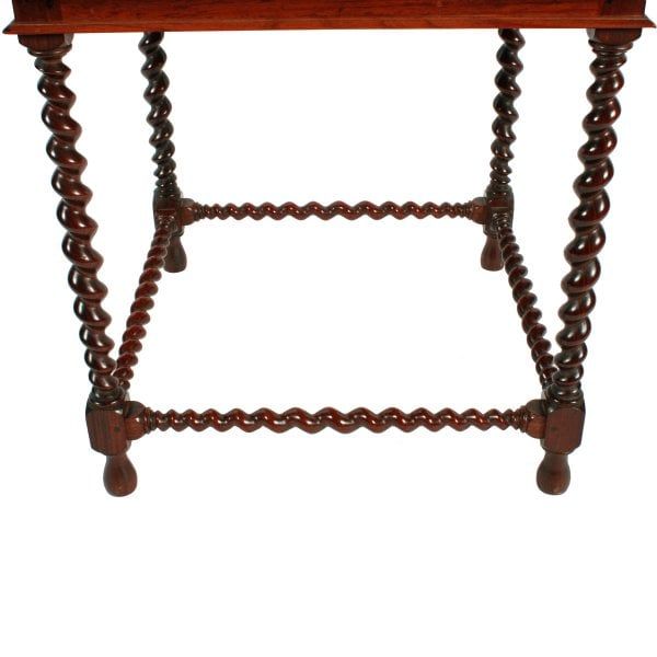 Antique Victorian Rosewood Side Table 