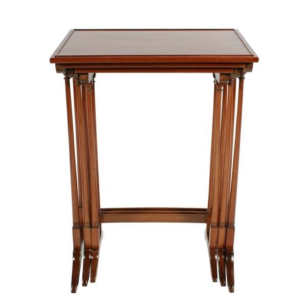 Antique Georgian Style Nest of Tables 