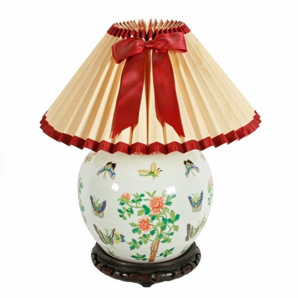 Antique 20th Century Chinese Table Lamp 