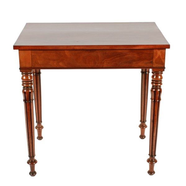 Antique George IV Mahogany Lamp Table 