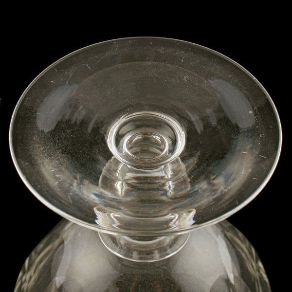 Antique Set of Six Georgian Style Glass Rummers 