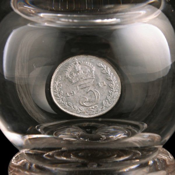 Antique George V Coronation Coin Goblet 