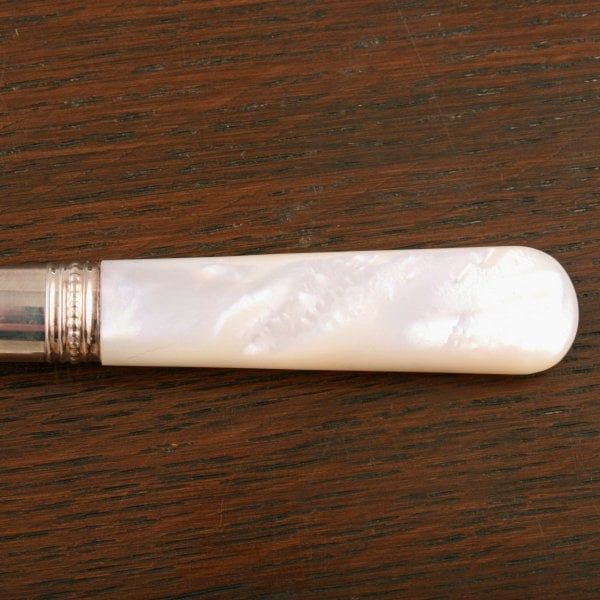 Antique Mother of Pearl Handled Fruit Cutlery 