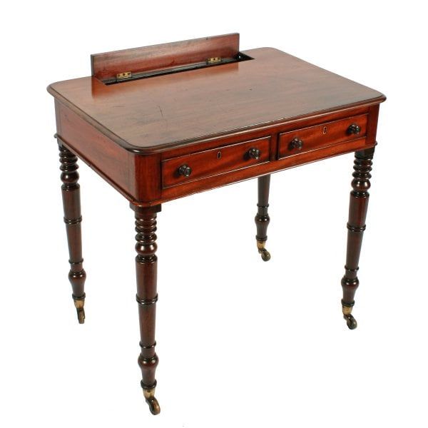 Antique George IV Mahogany Writing Table 