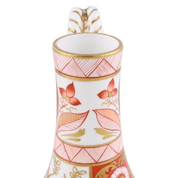 Antique Victorian Copeland Porcelain Flask 