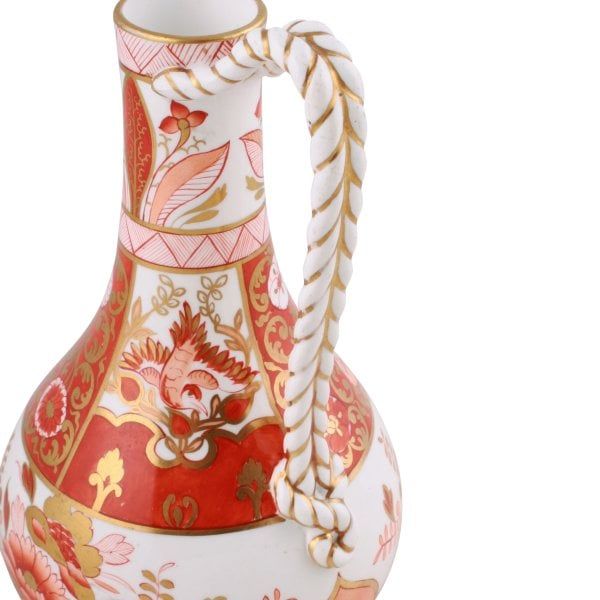 Antique Victorian Copeland Porcelain Flask 