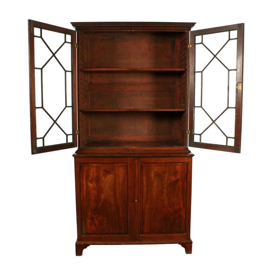 Antique George II Bookcase by John Franklin 