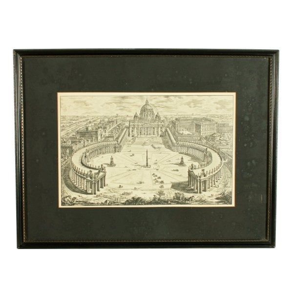 Antique Six Grand Tour Prints of Rome 