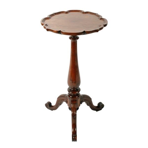 Antique Mid 19th Century Tripod Table 