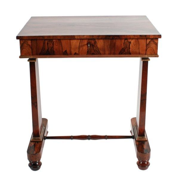 Antique George IV Rosewood Side Table 