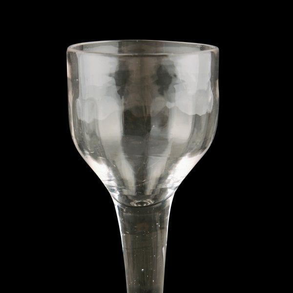 Antique Mid 18th Century Wine Glass 