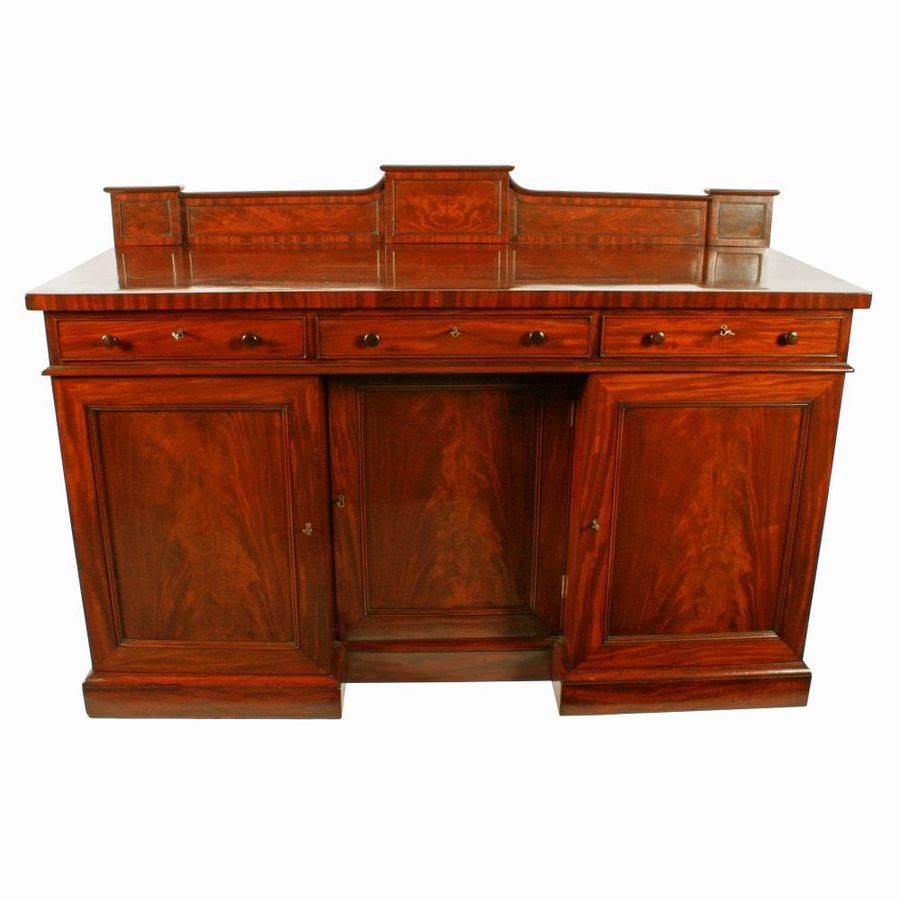 Antique George IV Gillows Mahogany Sideboard 