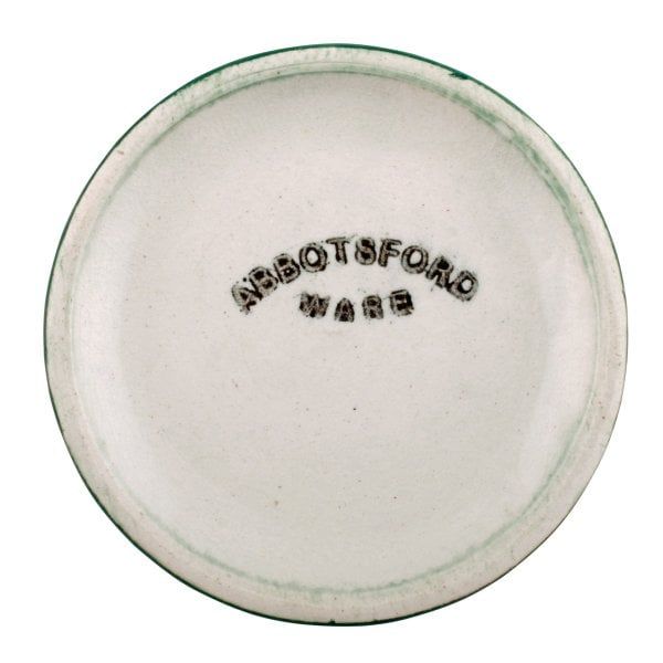 Antique Abbotsford Ware Pot & Lid 
