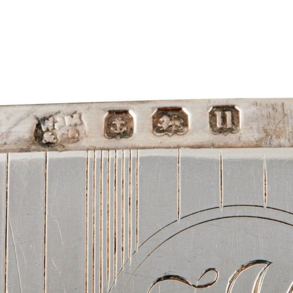 Antique Sterling Silver Vesta Case 